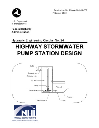 Highway Stormwater Pumping Station FHWA-2001