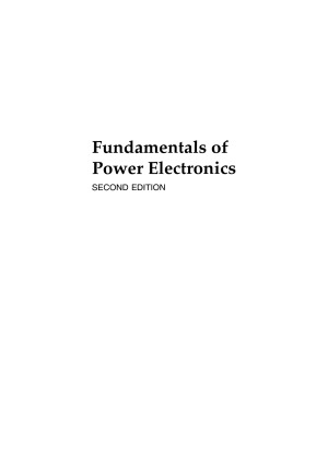 Fundamentals of Power Electronics