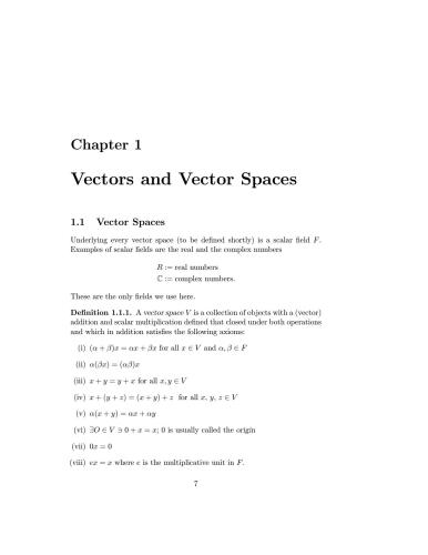 Lectures on Linear Algebra [Lecture notes]