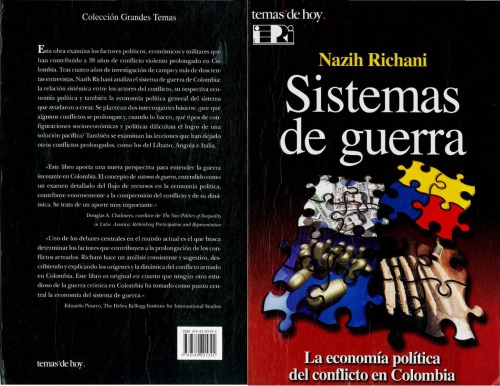 Sistemas de Guerra, la economía política del conflicto en Colombia