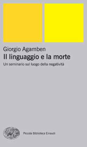 Il linguaggio e la morte