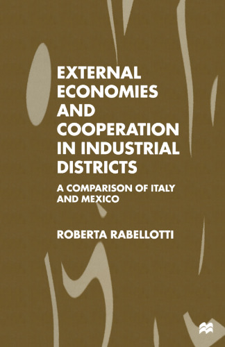 External Economies and Cooperation in Industrial Districts: A Comparison of Italy and Mexico