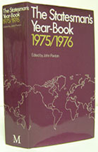 The Statesman’s Year-Book: Statistical and Historical Annual of the States of the World for the Year 1975–1976