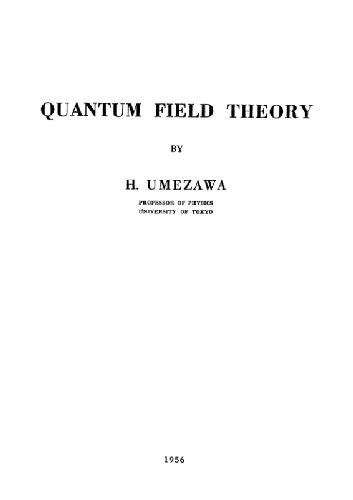 Quantum Field Theory