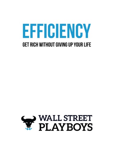 Efficiency: Get Rich Without Giving Up Your Life