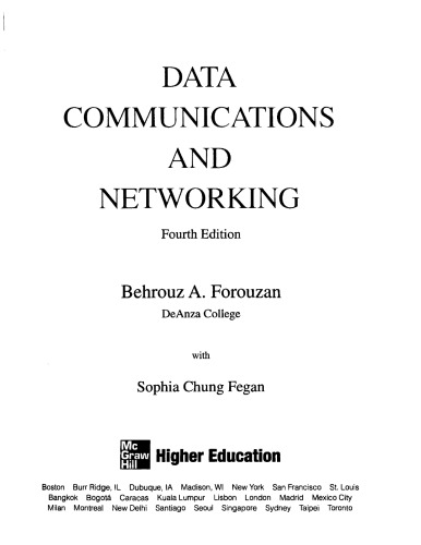 Data Communications and Networking