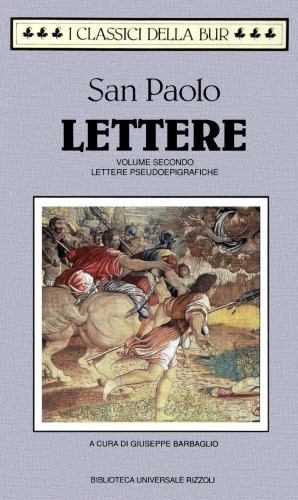 Lettere. Lettere pseudoepigrafe