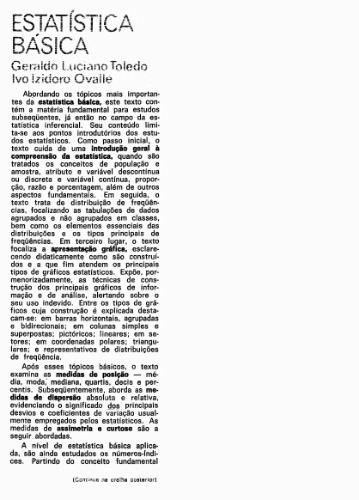 Estatística básica