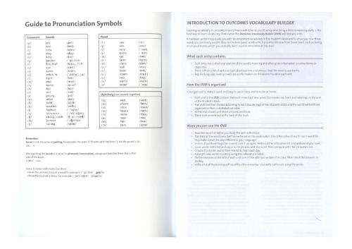 Outcomes Advanced Vocabulary Builder