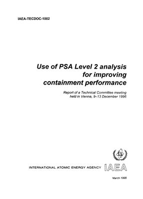Use of PSA Level 2 analysis for improving containment performance