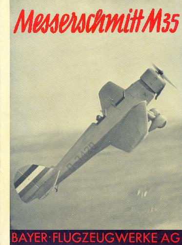 Самолет Мesserschmitt М 35 