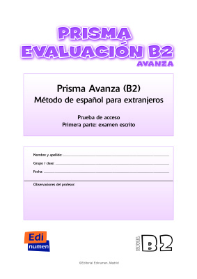 Prisma evaluación B2