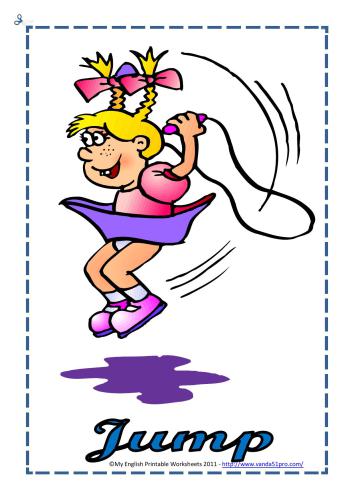 Словарь-картинка - Глаголы