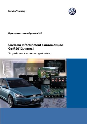 VW. Система Infotainment в автомобиле Golf 2013 (ч.1): устройство и принцип действия