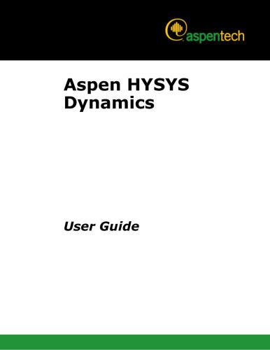 Aspen HYSYS Dynamics User Guide