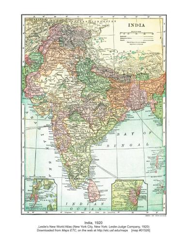 India, 1920 / Индия, 1920