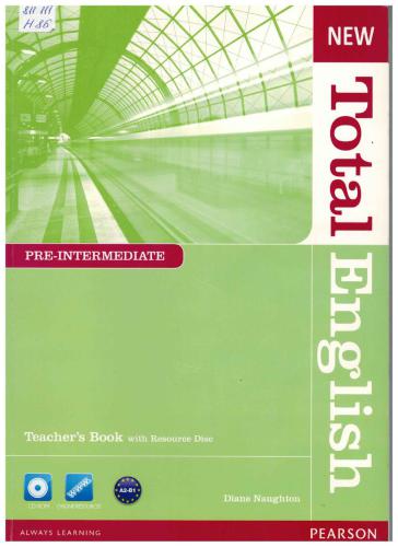 New Total English pre-intermediate Teacher's Book