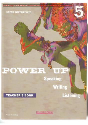 Power up 5 Upper-intermediate (Teacher's Book)