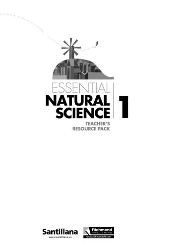 CLIL- Essential Natural Science 1- Teacher's resource book