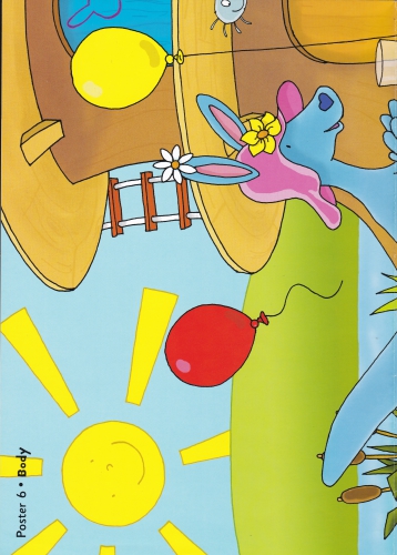 Cookie and friends. Body poster