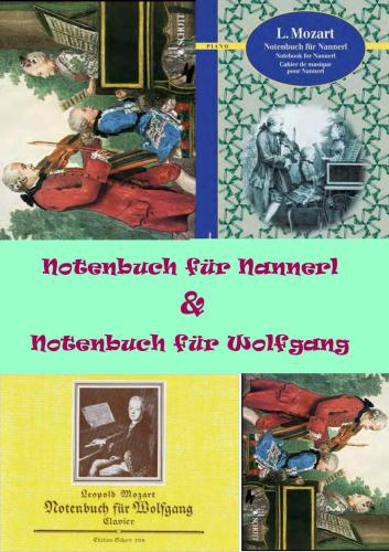 Notenbuch für Nannerl & Notenbuch für Wolfgang