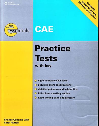 Exam Essentials CAE Practice Tests with Key