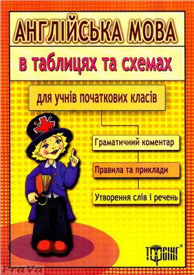 Англійська мова в таблицях та схемах для учнів початкових класів