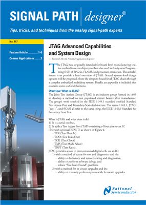 JTAG Advanced Capabilities and System Design