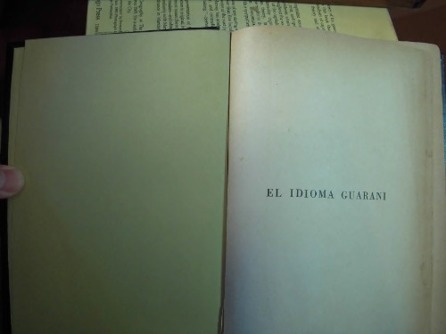 El idioma guaraní: gramática, lecturas, vocabulario doble