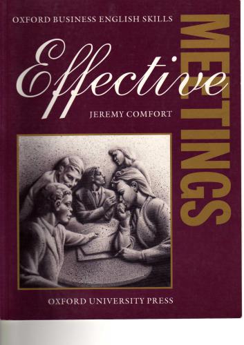 Effective Meetings. Student's Book