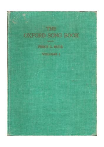 The Oxford Song Book. Volume 1