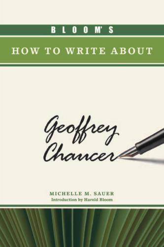 Bloom's How to Write about Geoffrey Chaucer