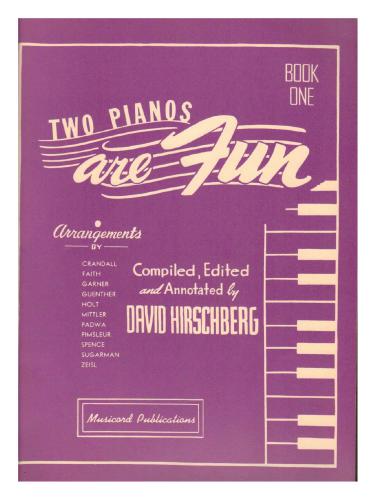 Two pianos are fun. Book 1