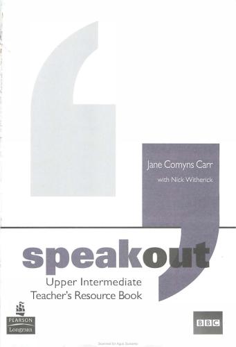 Speakout Upper-Intermediate Level Teacher's resource book