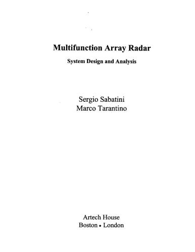 Multifunction Array Radar