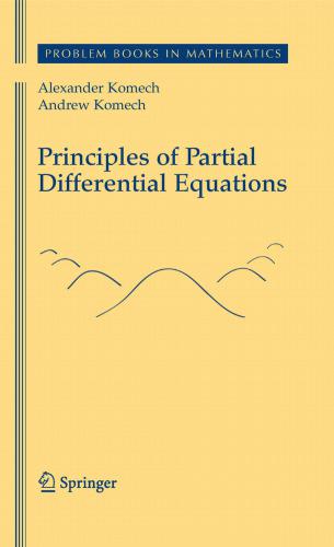 Principles of Partial Differential Equations