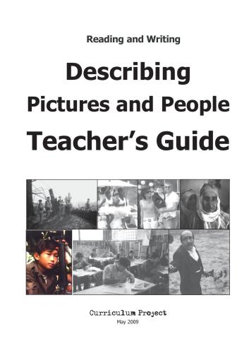Reading and Writing Module 2 - Describing Pictures and People - Teacher's guide