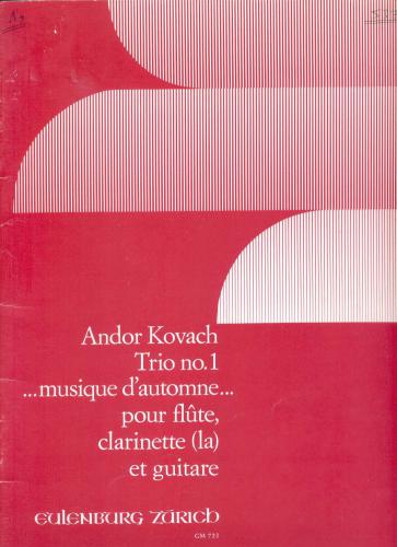 Trio No.1 Musique d'automne