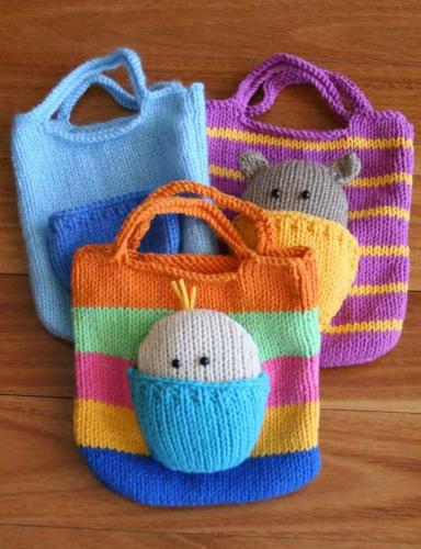Bag for: Wrapped up Baby. Knitting Pattern