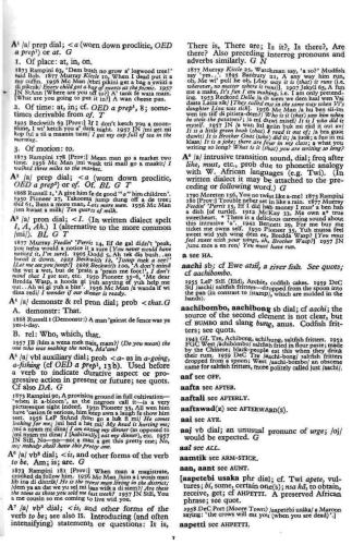 Dictionary of Jamaican English