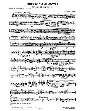 Entry of the Gladiators. March of Triumph