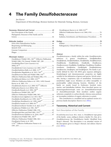 The Prokaryotes: Deltaproteobacteria and Epsilonproteobacteria