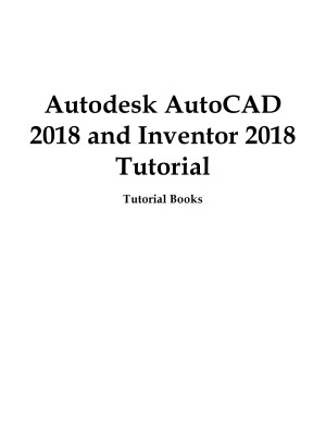 Autodesk AutoCAD 2018 and Inventor 2018 Tutorial