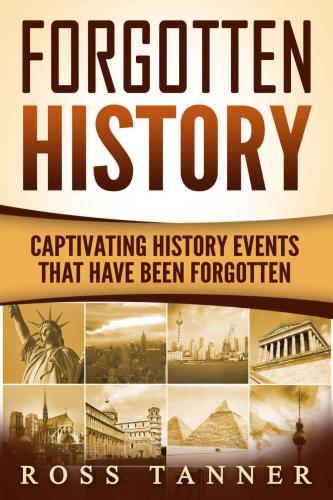 Forgotten History: Captivating History Events that Have Been Forgotten