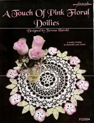 A Touch of Pink Floral Doilies