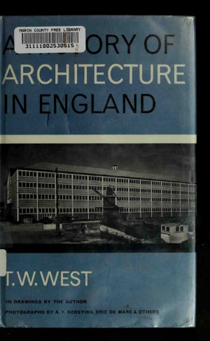 A history of architecture in England