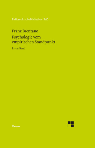 Psychologie vom empirischen Standpunkt