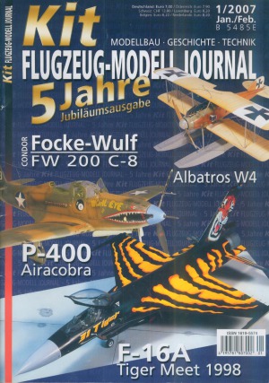 Kit Flugzeug-Modell Journal