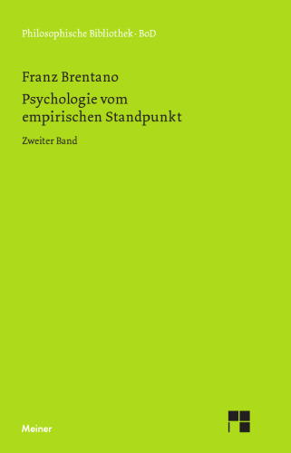 Psychologie vom empirischen Standpunkt