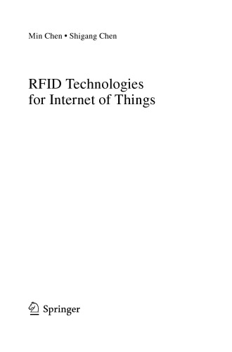 RFID Technologies for Internet of Things
